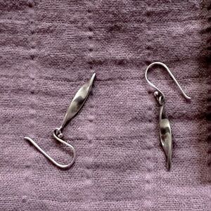 925 sterling silver dangle earrings